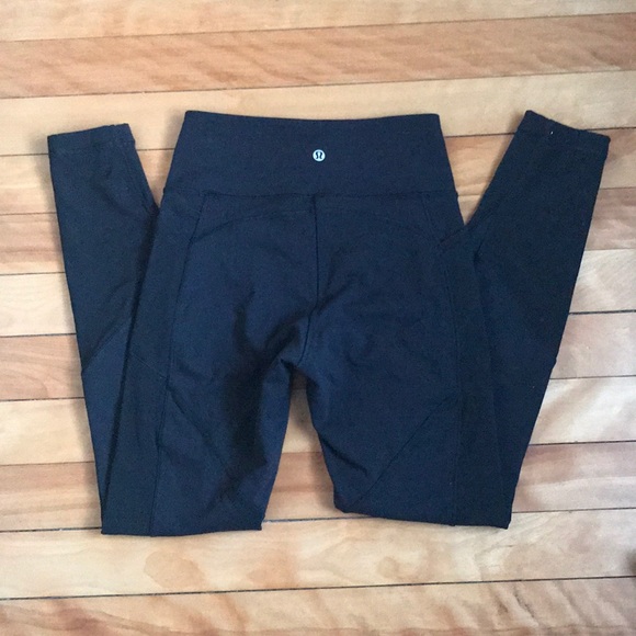 lululemon athletica Pants - Lululemon tights with mesh detailing